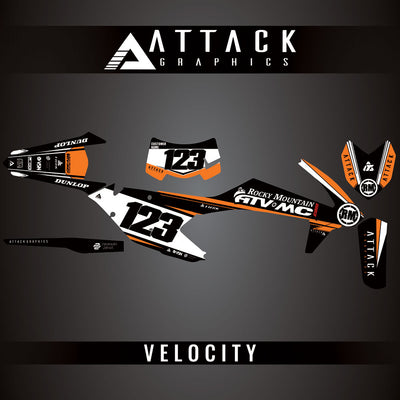 Attack Graphics Custom Velocity Complete Bike Graphics Kit#206982-P