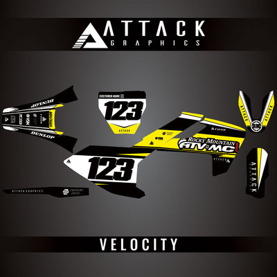 Attack Graphics Custom Velocity Complete Bike Graphics Kit#206982-P