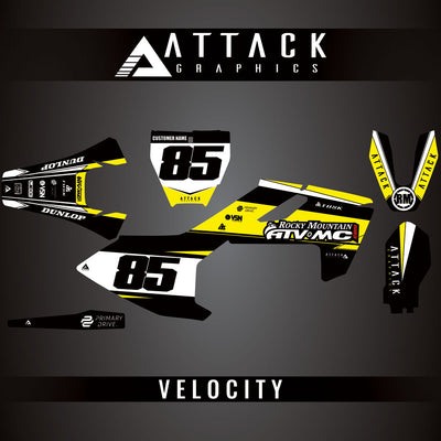 Attack Graphics Custom Velocity Complete Bike Graphics Kit#206982-P