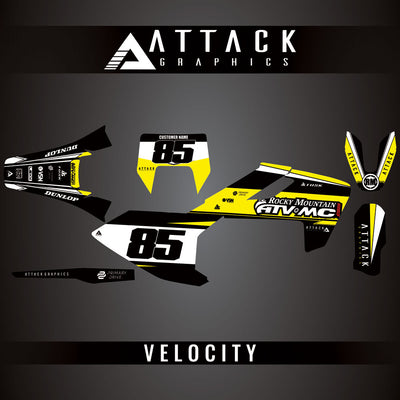 Attack Graphics Custom Velocity Complete Bike Graphics Kit#206982-P