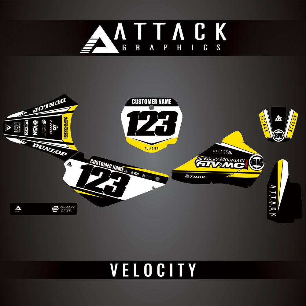 Attack Graphics Custom Velocity Complete Bike Graphics Kit#206982-P