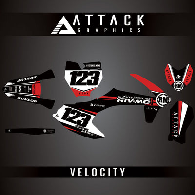 Attack Graphics Custom Velocity Complete Bike Graphics Kit#206982-P