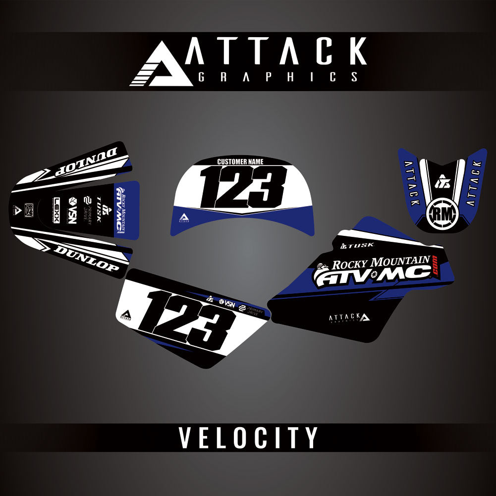 Attack Graphics Custom Velocity Complete Bike Graphics Kit#206982-P