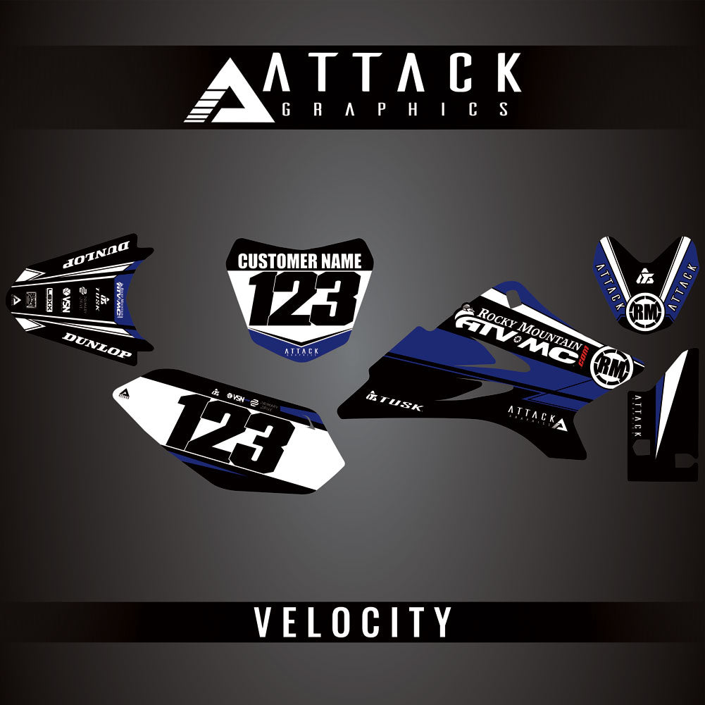 Attack Graphics Custom Velocity Complete Bike Graphics Kit#206982-P