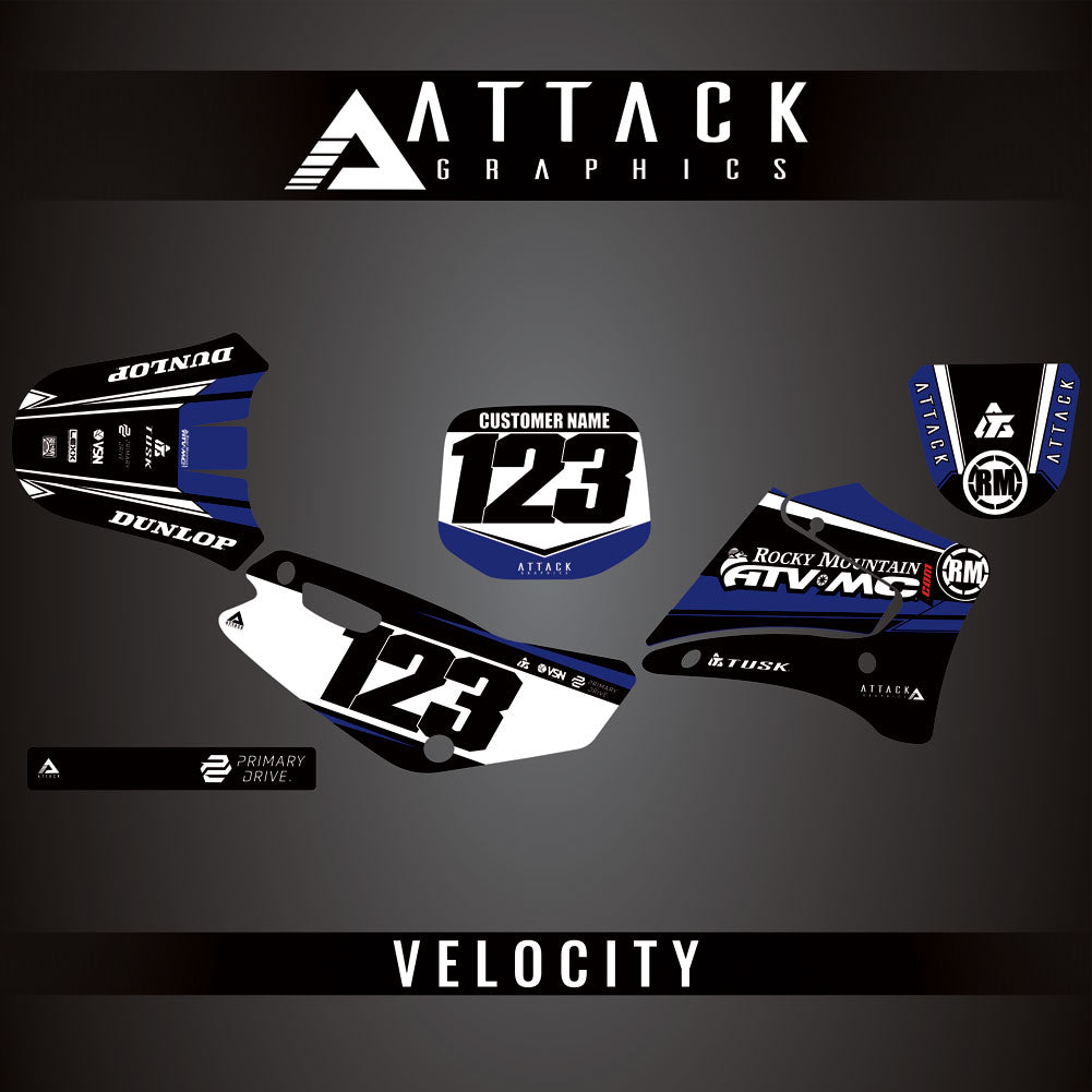 Attack Graphics Custom Velocity Complete Bike Graphics Kit#206982-P