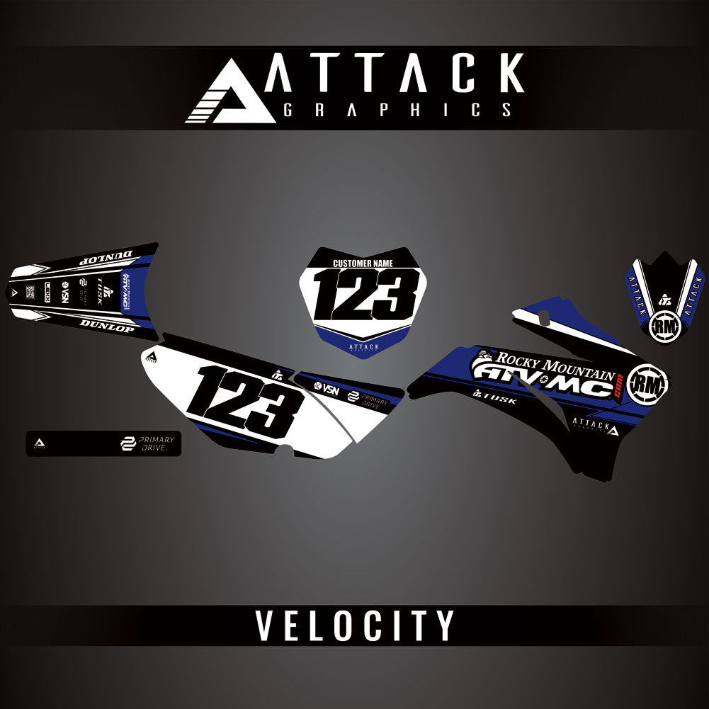 Attack Graphics Custom Velocity Complete Bike Graphics Kit#206982-P