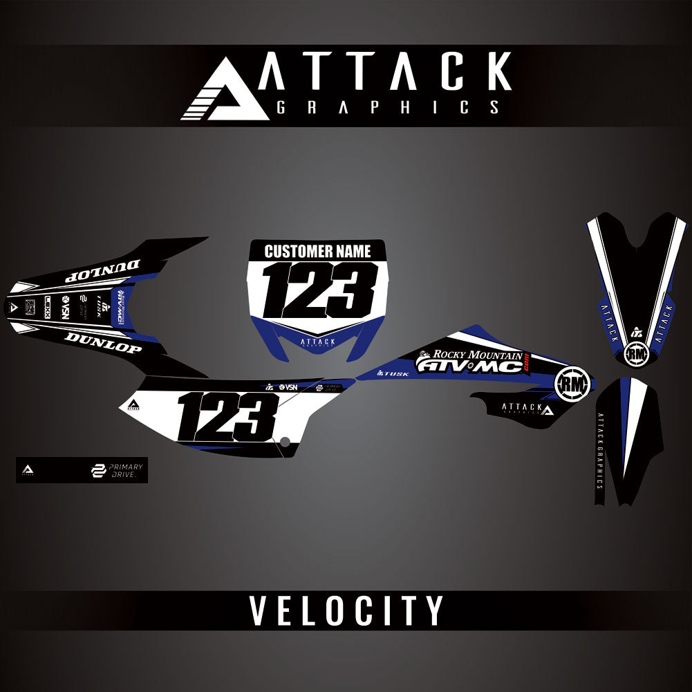 Attack Graphics Custom Velocity Complete Bike Graphics Kit#206982-P