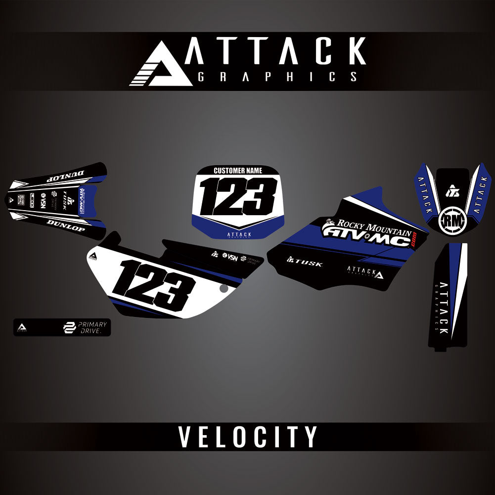 Attack Graphics Custom Velocity Complete Bike Graphics Kit#206982-P