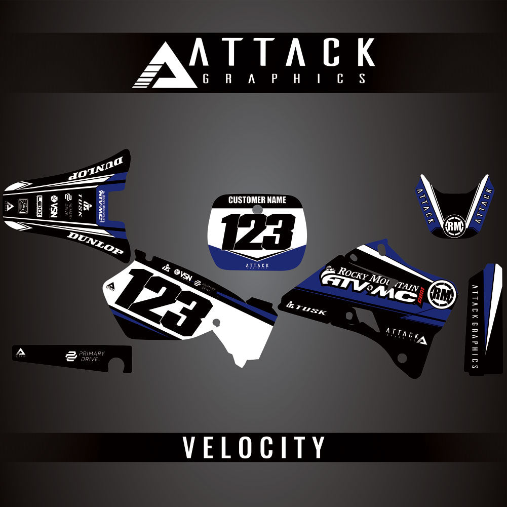 Attack Graphics Custom Velocity Complete Bike Graphics Kit#206982-P