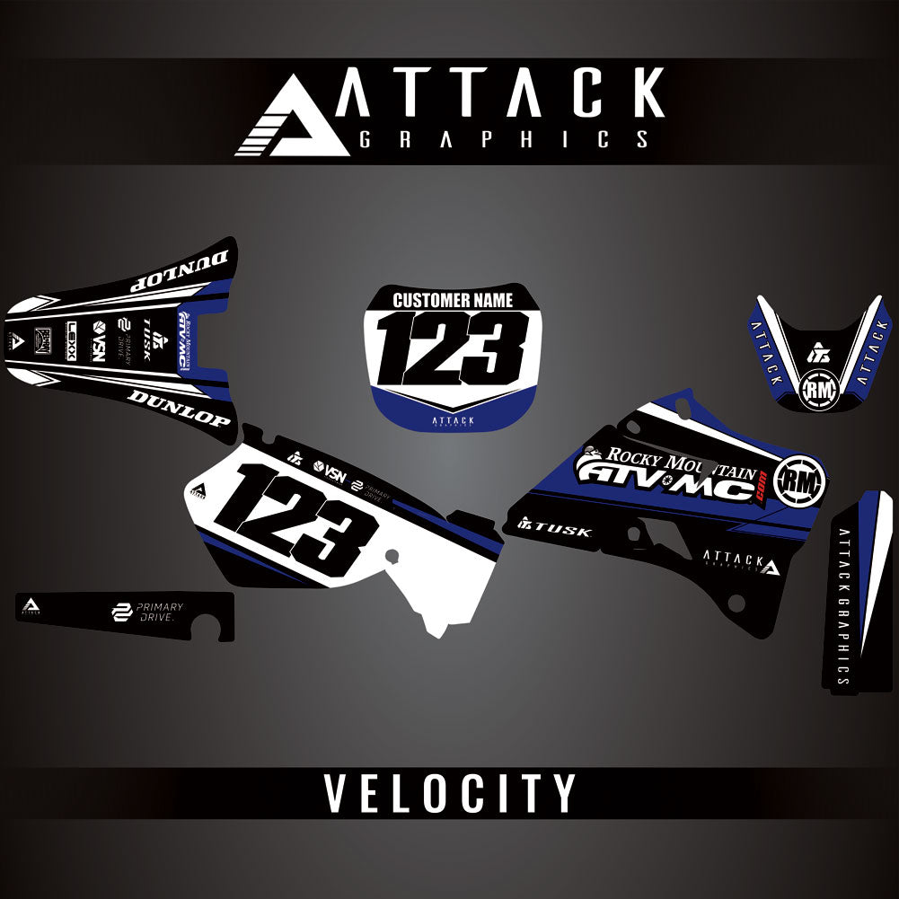 Attack Graphics Custom Velocity Complete Bike Graphics Kit#206982-P