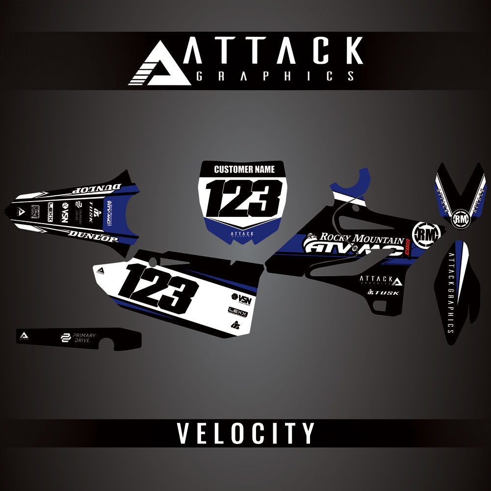 Attack Graphics Custom Velocity Complete Bike Graphics Kit#206982-P