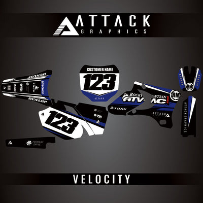 Attack Graphics Custom Velocity Complete Bike Graphics Kit#206982-P