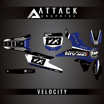 Attack Graphics Custom Velocity Complete Bike Graphics Kit#206982-P1