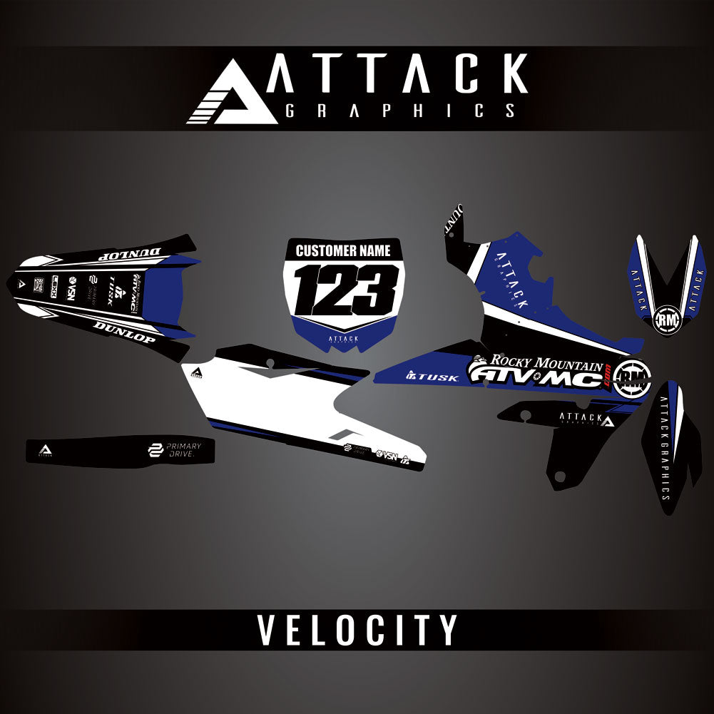 Attack Graphics Custom Velocity Complete Bike Graphics Kit#206982-P1