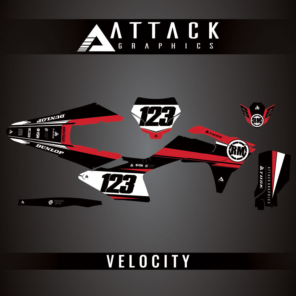 Attack Graphics Custom Velocity Complete Bike Graphics Kit#206982-P1