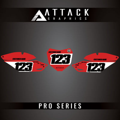 Attack Graphics Pro Series Number Plate Backgrounds#206985-P