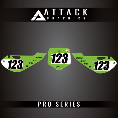 Attack Graphics Pro Series Number Plate Backgrounds#206985-P