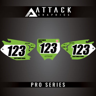 Attack Graphics Pro Series Number Plate Backgrounds#206985-P