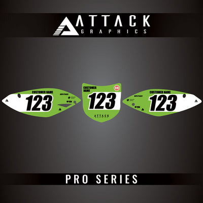 Attack Graphics Pro Series Number Plate Backgrounds#206985-P