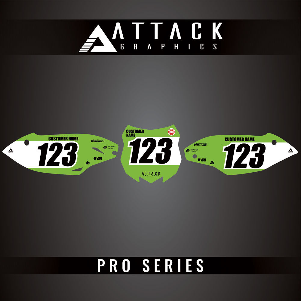 Attack Graphics Pro Series Number Plate Backgrounds#206985-P