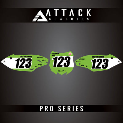 Attack Graphics Pro Series Number Plate Backgrounds#206985-P