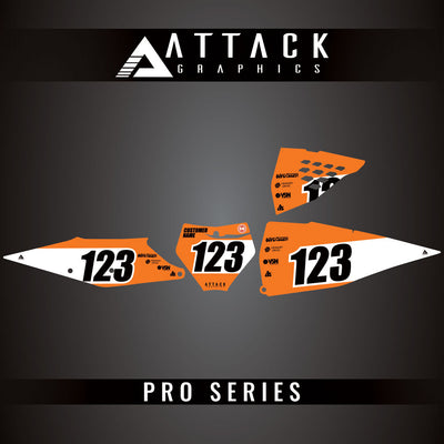 Attack Graphics Pro Series Number Plate Backgrounds#206985-P