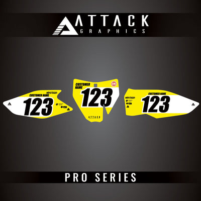 Attack Graphics Pro Series Number Plate Backgrounds#206985-P