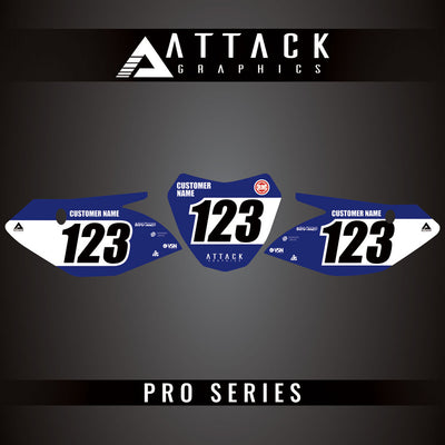 Attack Graphics Pro Series Number Plate Backgrounds#206985-P