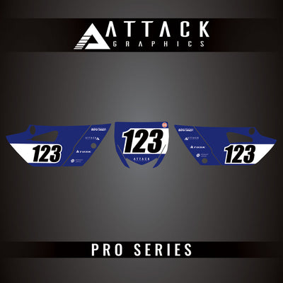 Attack Graphics Pro Series Number Plate Backgrounds#206985-P