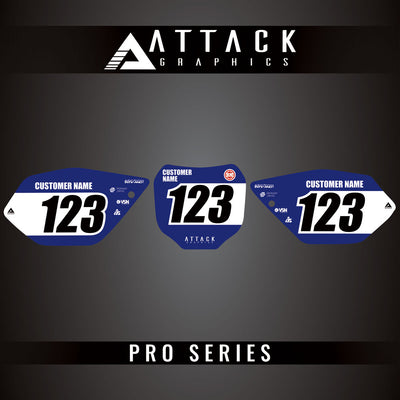 Attack Graphics Pro Series Number Plate Backgrounds#206985-P