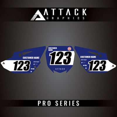 Attack Graphics Pro Series Number Plate Backgrounds#206985-P