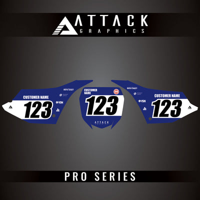 Attack Graphics Pro Series Number Plate Backgrounds#206985-P