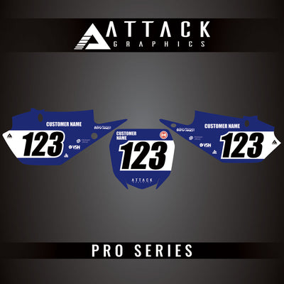 Attack Graphics Pro Series Number Plate Backgrounds#206985-P