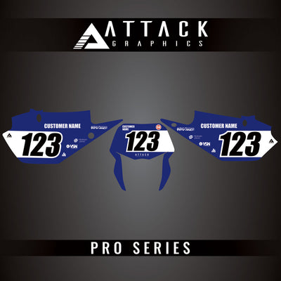 Attack Graphics Pro Series Number Plate Backgrounds#206985-P