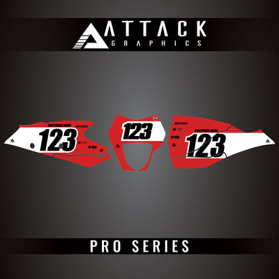 Attack Graphics Pro Series Number Plate Backgrounds#206985-P