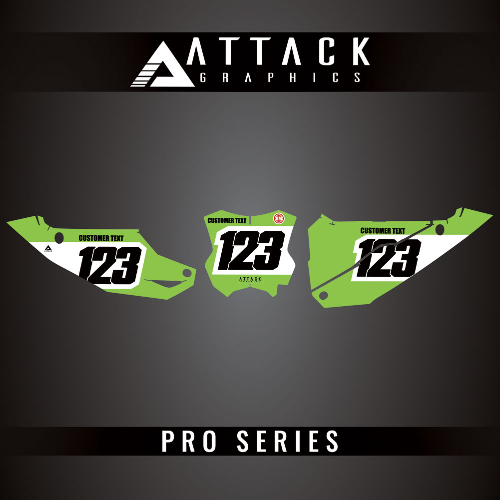 Attack Graphics Pro Series Number Plate Backgrounds#206985-P1