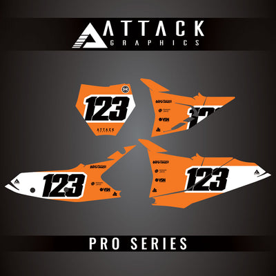 Attack Graphics Pro Series Number Plate Backgrounds#206985-P1