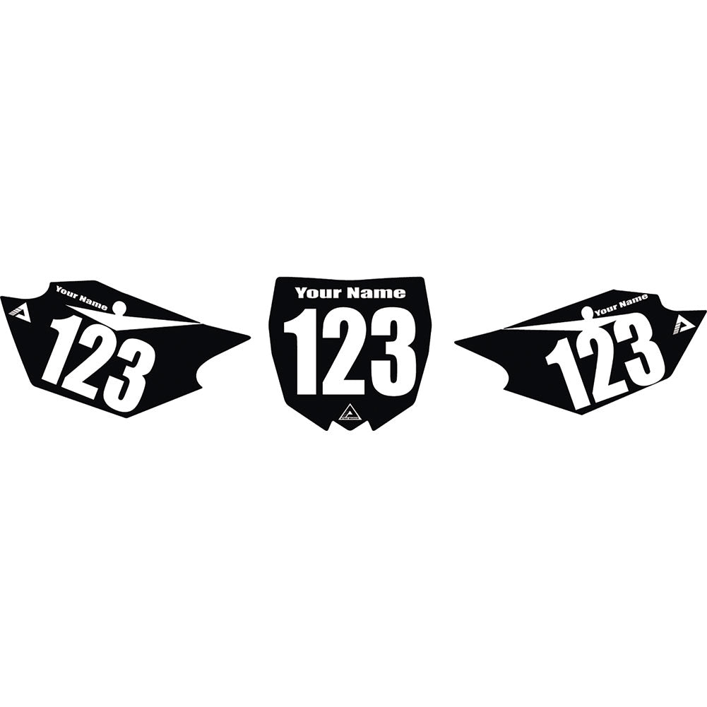 Attack Graphics Standard Restyle Number Plate Backgrounds#206987-P