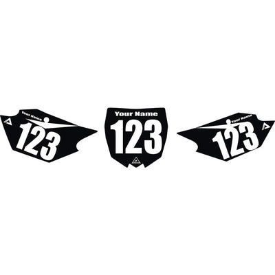 Attack Graphics Standard Restyle Number Plate Backgrounds#206987-P