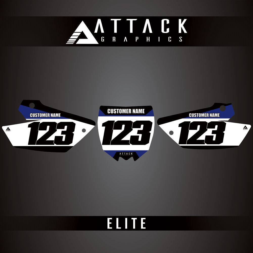 Attack Graphics Elite Restyle Number Plate Backgrounds#206988-P