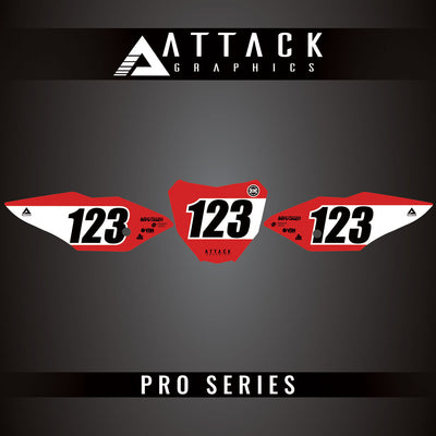 Attack Graphics Pro Series Restyle Number Plate Backgrounds#206989-P