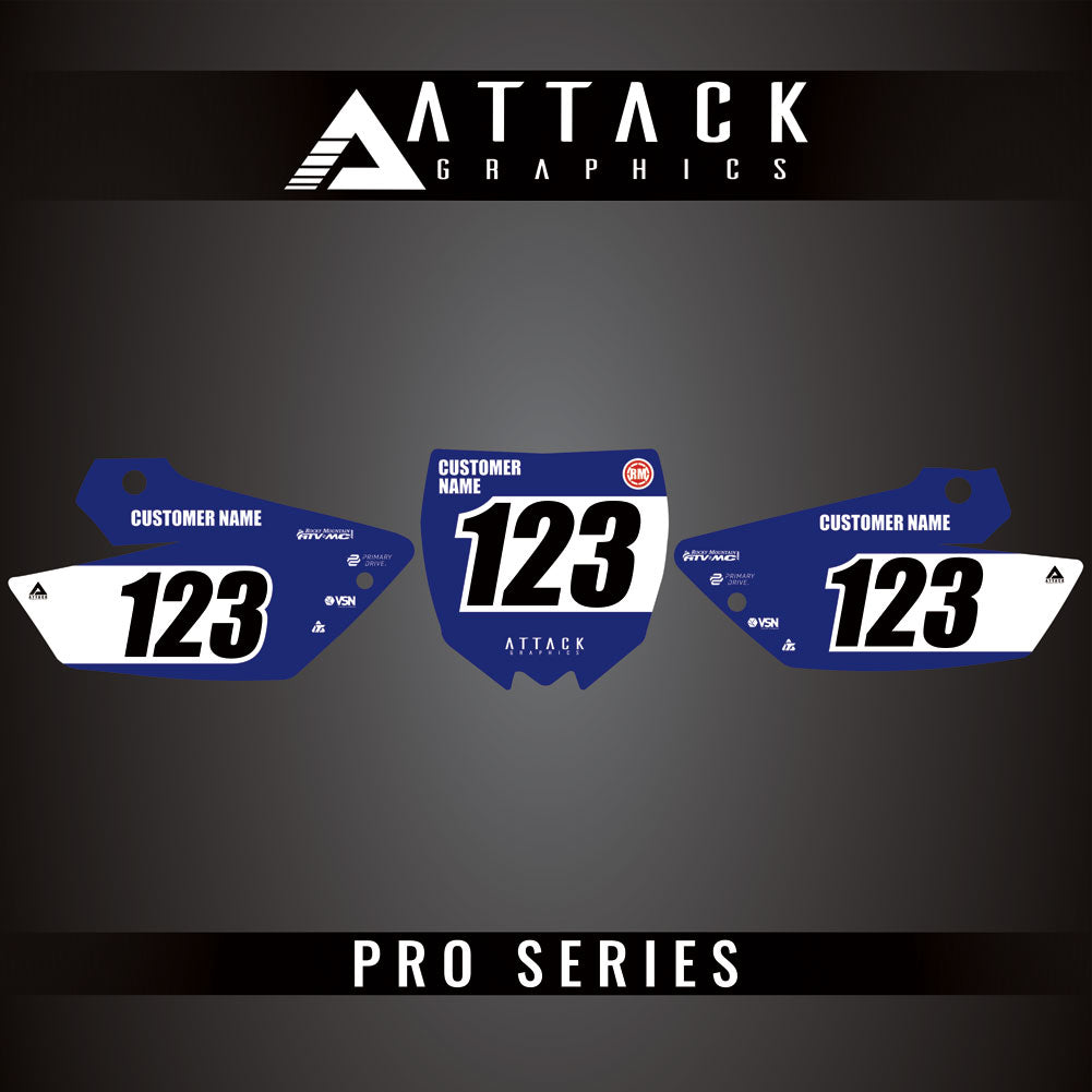 Attack Graphics Pro Series Restyle Number Plate Backgrounds#206989-P