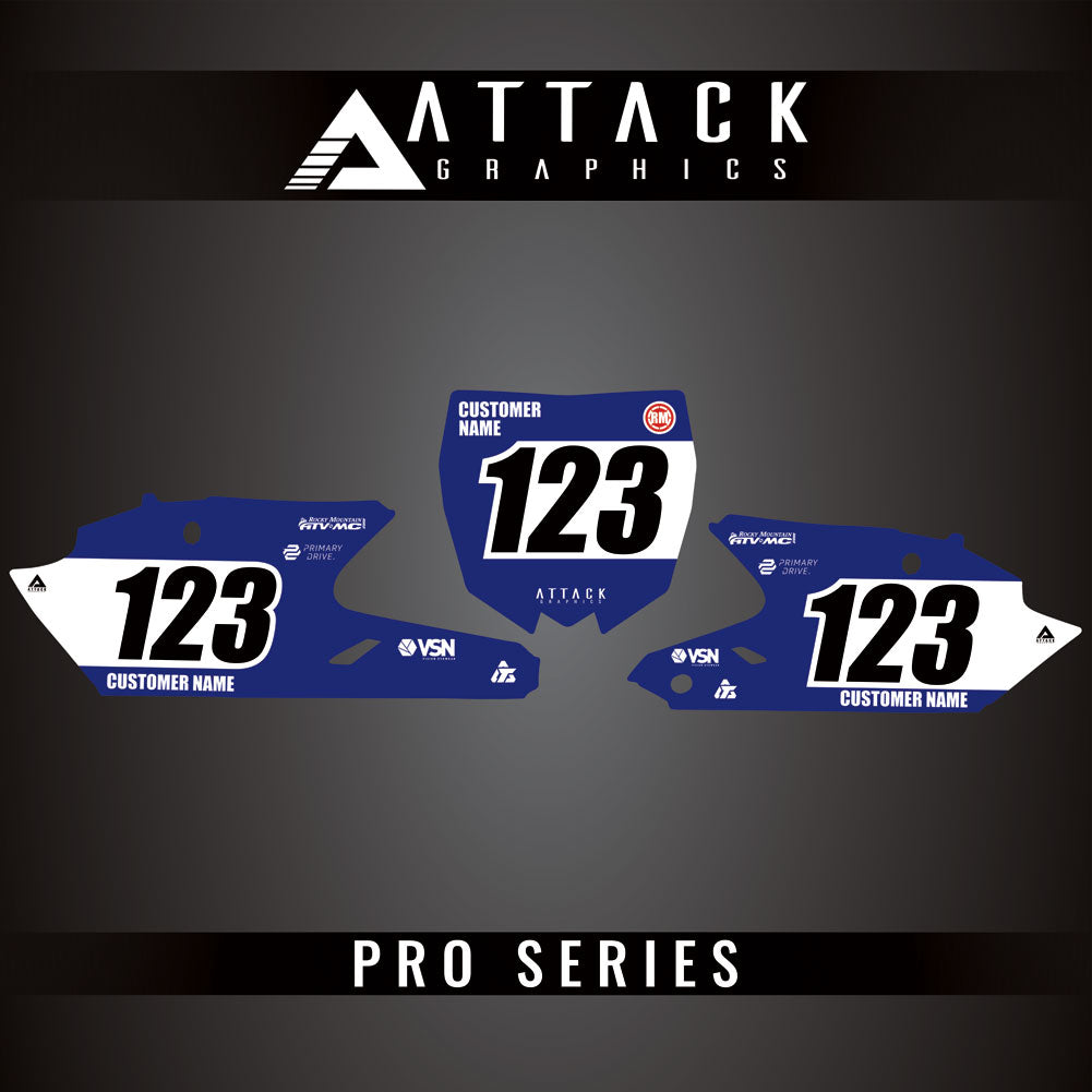 Attack Graphics Pro Series Restyle Number Plate Backgrounds#206989-P