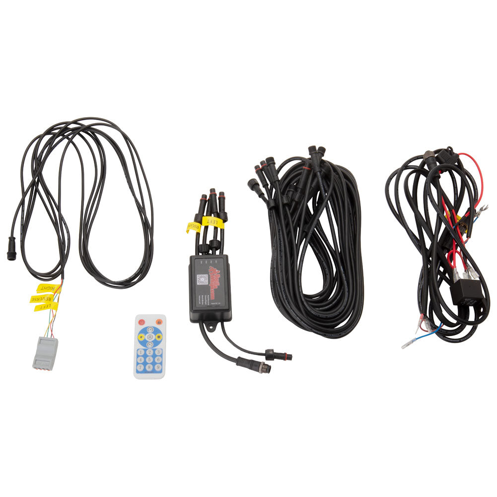 Gorilla Whips The Alpha Controller + Plug & Play Wiring Harness #LED-BLU-MSC-ST-2004
