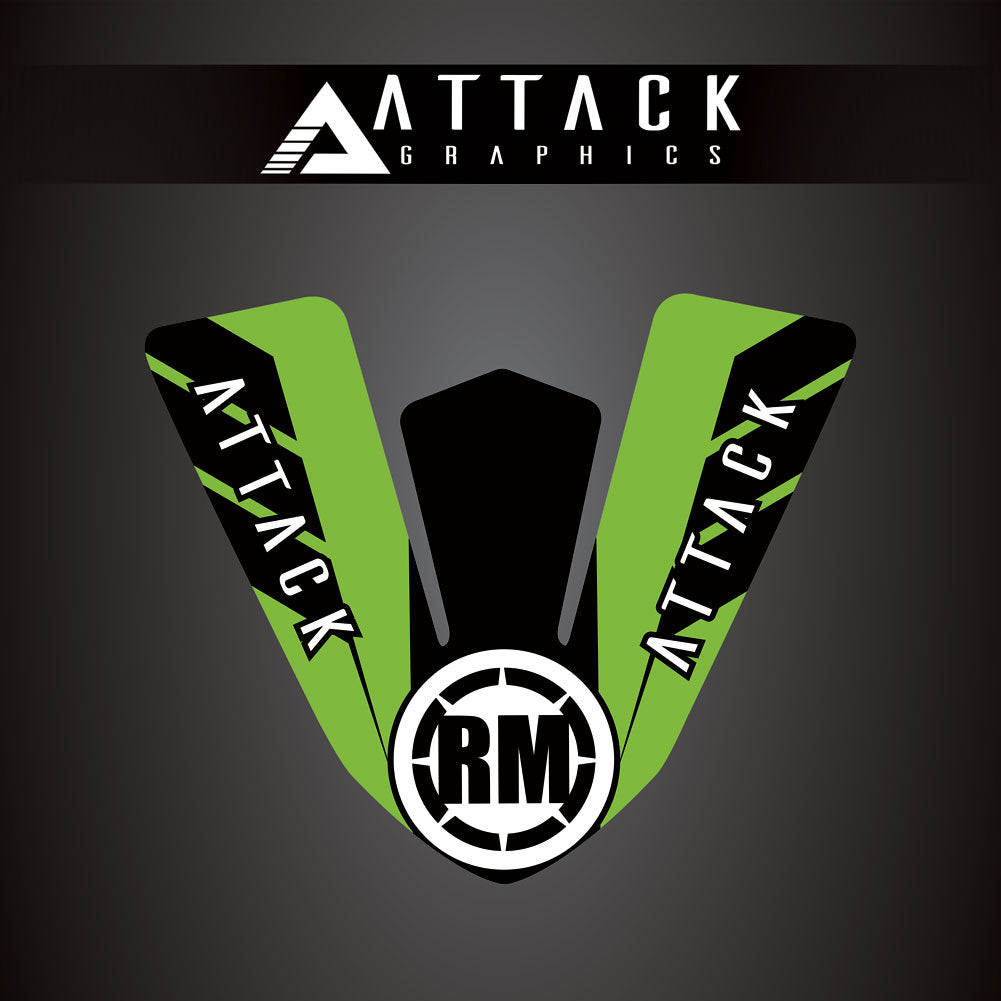 Attack Graphics Renegade Front Fender Decal#207123-P