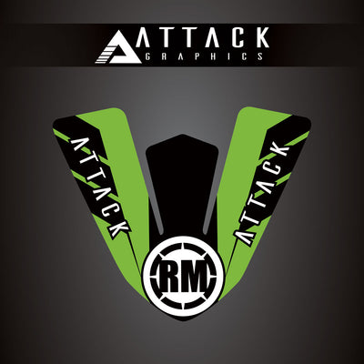 Attack Graphics Renegade Front Fender Decal#207123-P