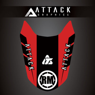 Attack Graphics Renegade Front Fender Decal#207123-P