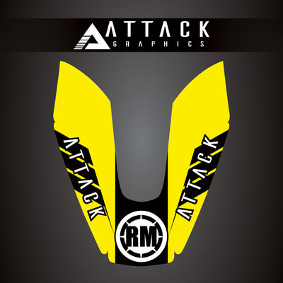 Attack Graphics Renegade Front Fender Decal#207123-P