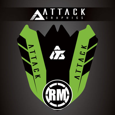 Attack Graphics Renegade Front Fender Decal#207123-P