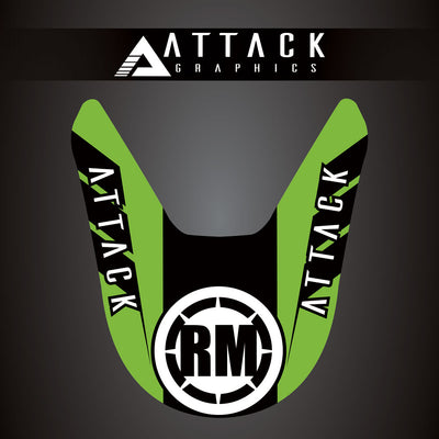 Attack Graphics Renegade Front Fender Decal#207123-P